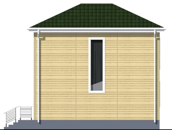 10. Проект дома A-091 Екстерьер Проект дома A-091 - фото 10