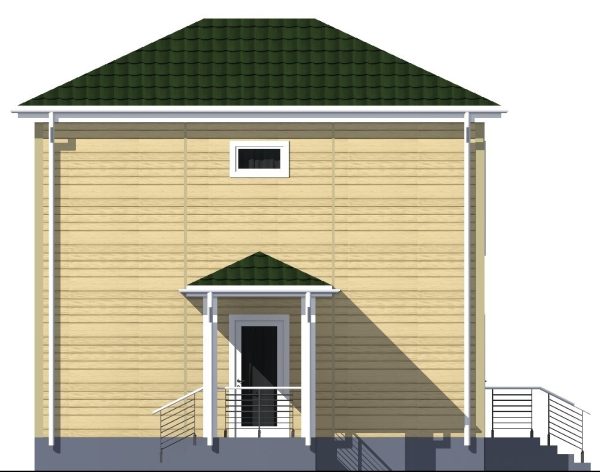 11. Проект дома A-091 Екстерьер Проект дома A-091 - фото 11