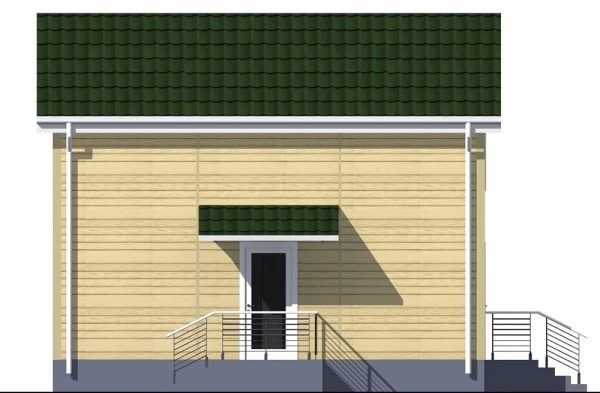 3. Проект дома A-092 Екстерьер Проект дома A-092 - фото 3