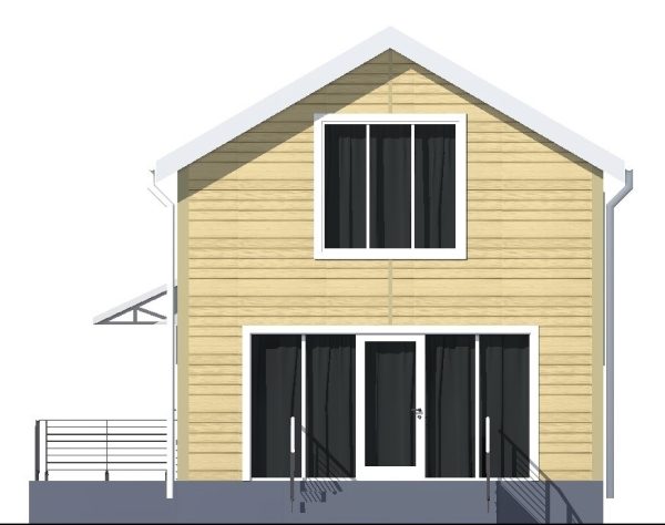 10. Проект дома A-092 Екстерьер Проект дома A-092 - фото 10