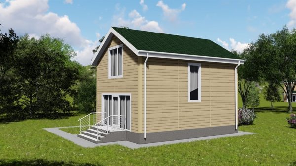 15. Проект дома A-092 Екстерьер Проект дома A-092 - фото 15