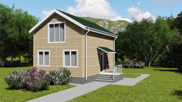 20. Проект дома A-092 Екстерьер Проект дома A-092 - фото 20