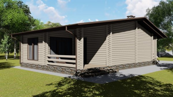 1. Проект дома A-093 Екстерьер Проект дома A-093 - фото 1