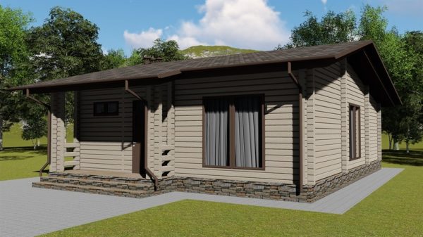 5. Проект дома A-093 Екстерьер Проект дома A-093 - фото 5