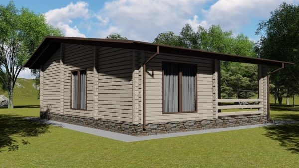 14. Проект дома A-093 Екстерьер Проект дома A-093 - фото 14