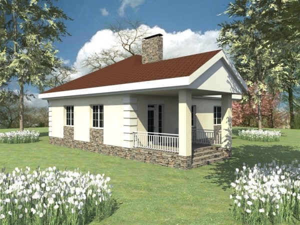 6. Проект дома A-095 Екстерьер Проект дома A-095 - фото 6