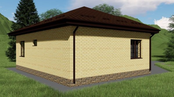 9. Проект дома A-096 Екстерьер Проект дома A-096 - фото 9