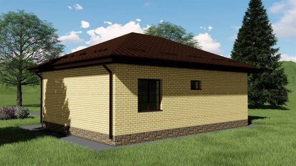 10. Проект дома A-096 Екстерьер Проект дома A-096 - фото 10