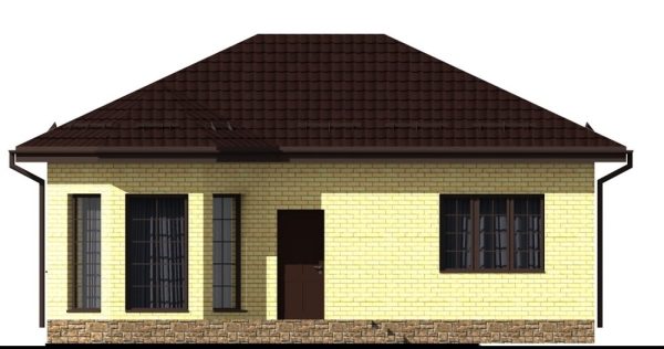 13. Проект дома A-096 Екстерьер Проект дома A-096 - фото 13