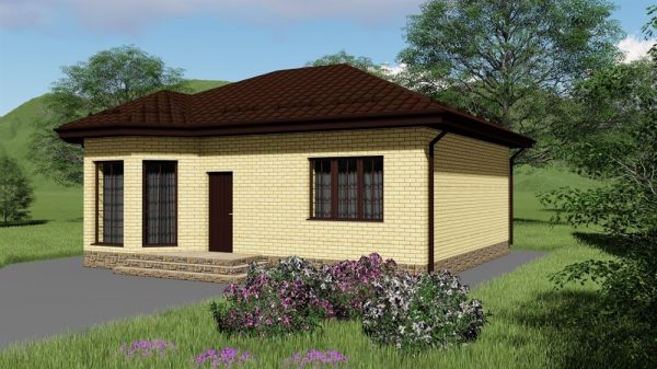 16. Проект дома A-096 Екстерьер Проект дома A-096 - фото 16