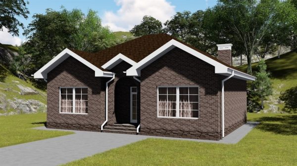 2. Проект дома A-099 Екстерьер Проект дома A-099 - фото 2