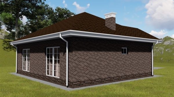 4. Проект дома A-099 Екстерьер Проект дома A-099 - фото 4