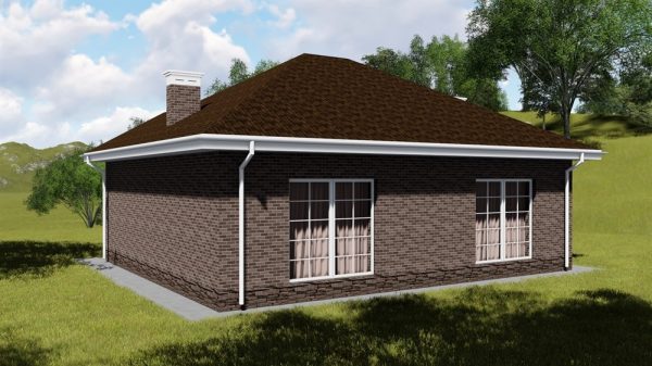 6. Проект дома A-099 Екстерьер Проект дома A-099 - фото 6