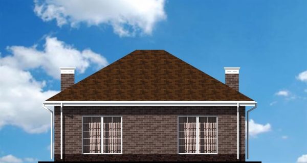 12. Проект дома A-099 Екстерьер Проект дома A-099 - фото 12