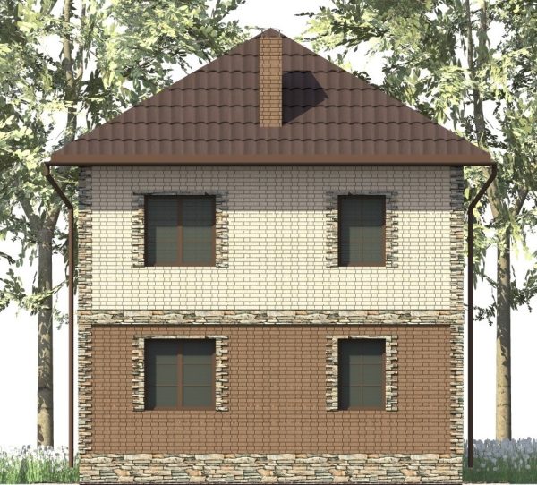 1. Проект дома A-101 Екстерьер Проект дома A-101 - фото 1