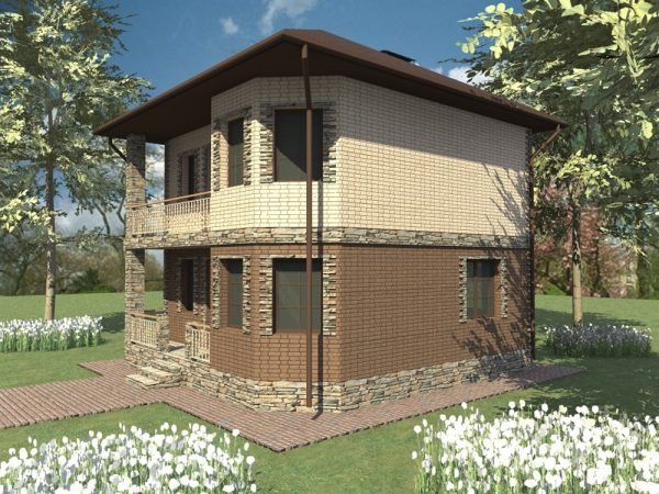 13. Проект дома A-101 Екстерьер Проект дома A-101 - фото 13
