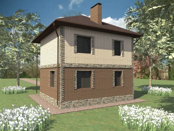 16. Проект дома A-101 Екстерьер Проект дома A-101 - фото 16