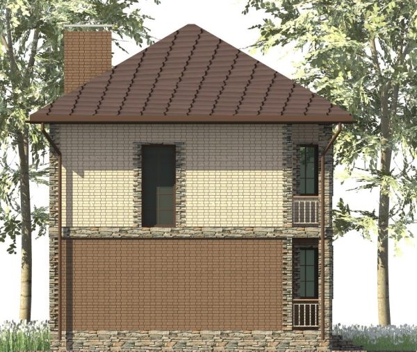 20. Проект дома A-101 Екстерьер Проект дома A-101 - фото 20