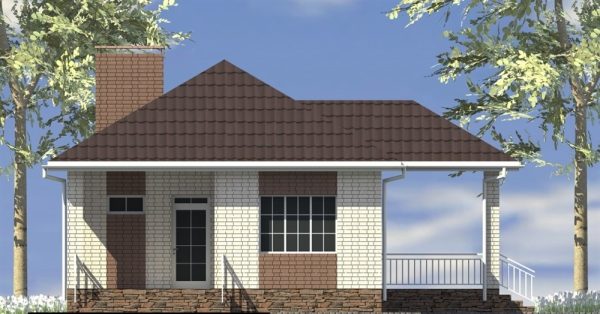 10. Проект дома A-102 Екстерьер Проект дома A-102 - фото 10