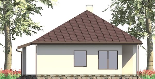 1. Проект дома A-104 Екстерьер Проект дома A-104 - фото 1