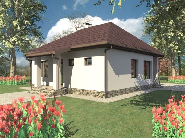 2. Проект дома A-104 Екстерьер Проект дома A-104 - фото 2