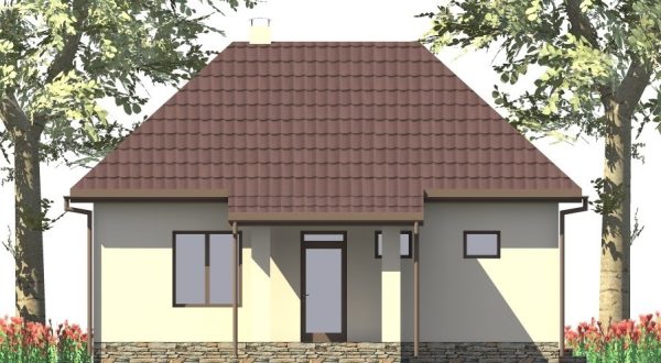 13. Проект дома A-104 Екстерьер Проект дома A-104 - фото 13