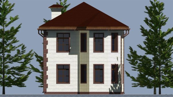 7. Проект дома A-105 Екстерьер Проект дома A-105 - фото 7