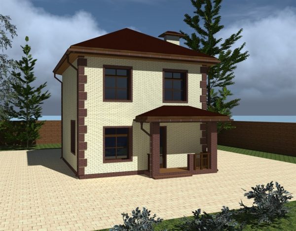 10. Проект дома A-105 Екстерьер Проект дома A-105 - фото 10