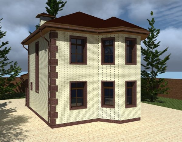 12. Проект дома A-105 Екстерьер Проект дома A-105 - фото 12