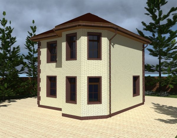 17. Проект дома A-105 Екстерьер Проект дома A-105 - фото 17