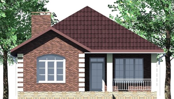 10. Проект дома A-106 Екстерьер Проект дома A-106 - фото 10