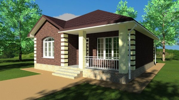 15. Проект дома A-106 Екстерьер Проект дома A-106 - фото 15