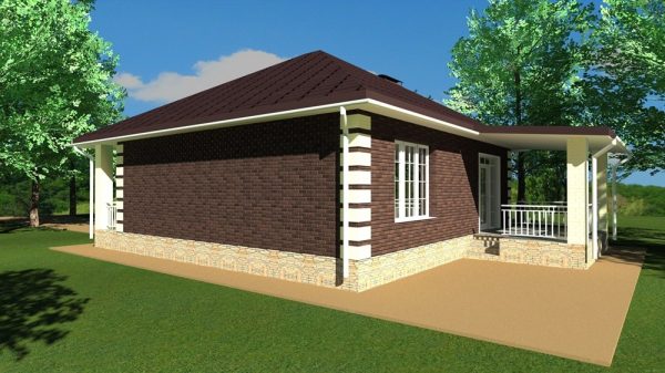 19. Проект дома A-106 Екстерьер Проект дома A-106 - фото 19