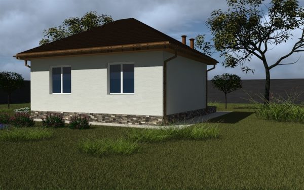 6. Проект дома A-107 Екстерьер Проект дома A-107 - фото 6