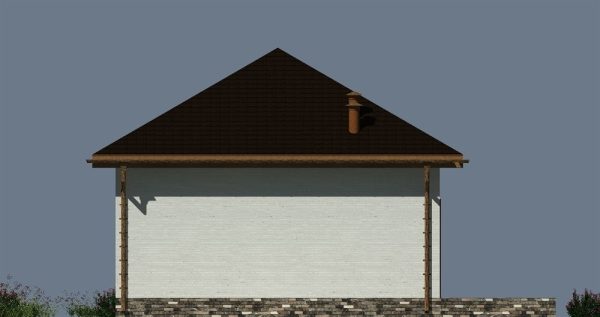 7. Проект дома A-107 Екстерьер Проект дома A-107 - фото 7