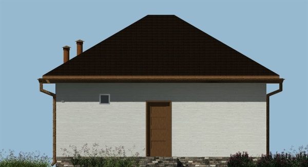 15. Проект дома A-107 Екстерьер Проект дома A-107 - фото 15