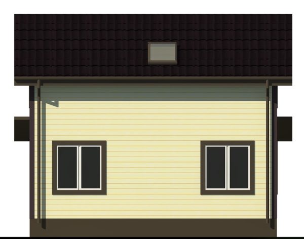 8. Проект дома A-108 Екстерьер Проект дома A-108 - фото 8