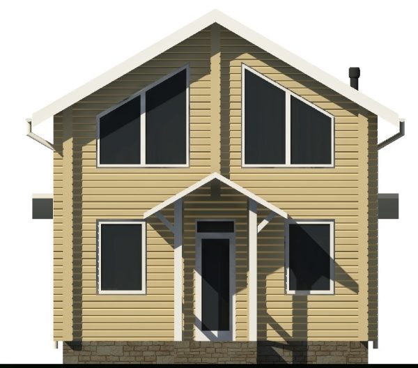 2. Проект дома A-109 Екстерьер Проект дома A-109 - фото 2