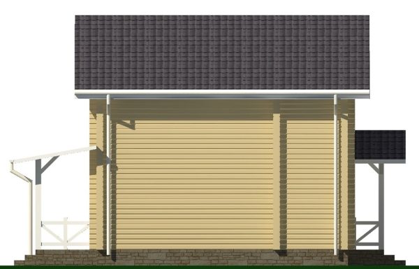 3. Проект дома A-109 Екстерьер Проект дома A-109 - фото 3