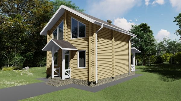 4. Проект дома A-109 Екстерьер Проект дома A-109 - фото 4