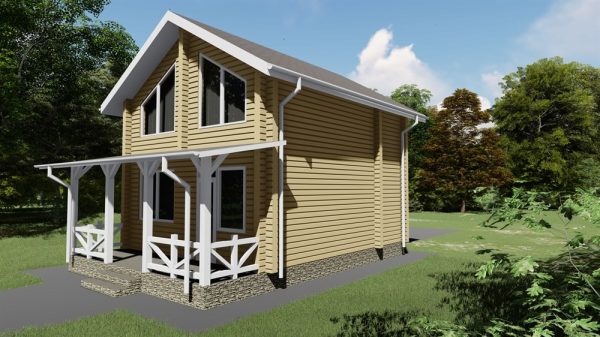 6. Проект дома A-109 Екстерьер Проект дома A-109 - фото 6