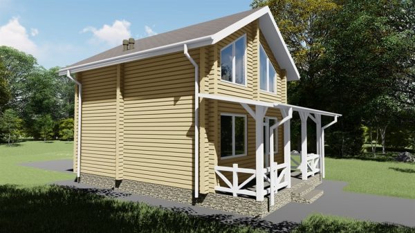 12. Проект дома A-109 Екстерьер Проект дома A-109 - фото 12