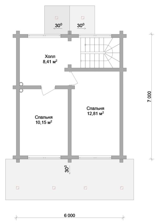 19. Проект дома A-109 Екстерьер Проект дома A-109 - фото 19
