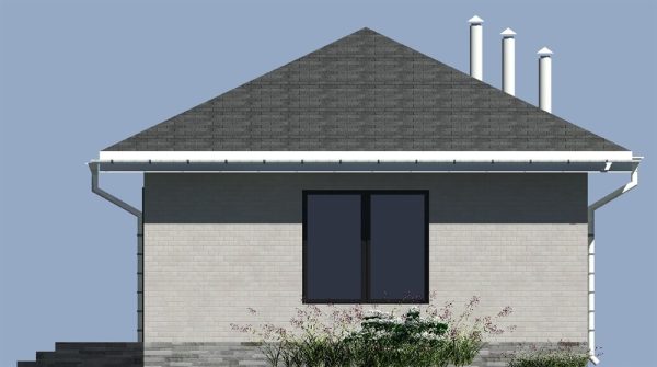 5. Проект дома A-110 Екстерьер Проект дома A-110 - фото 5