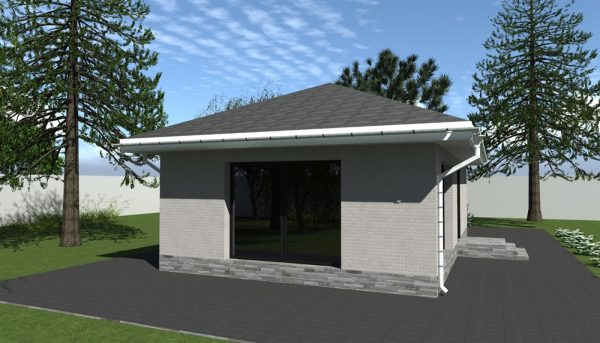 7. Проект дома A-110 Екстерьер Проект дома A-110 - фото 7