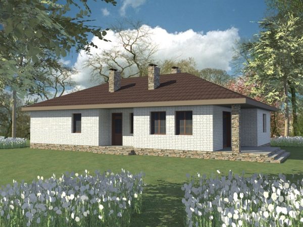 2. Проект дома B-010 Екстерьер Проект дома B-010 - фото 2