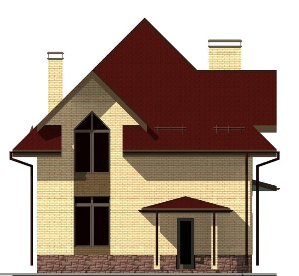 1. Проект дома B-014 Екстерьер Проект дома B-014 - фото 1