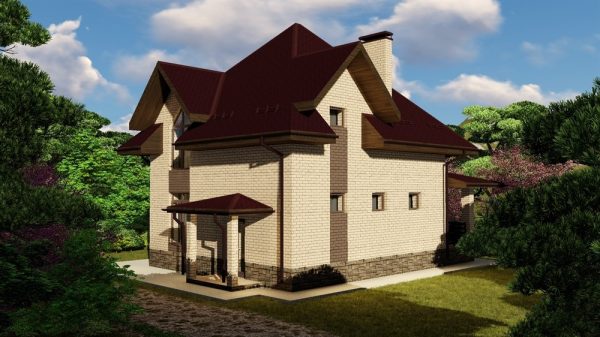 6. Проект дома B-014 Екстерьер Проект дома B-014 - фото 6