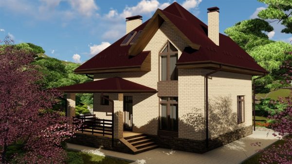 20. Проект дома B-014 Екстерьер Проект дома B-014 - фото 20