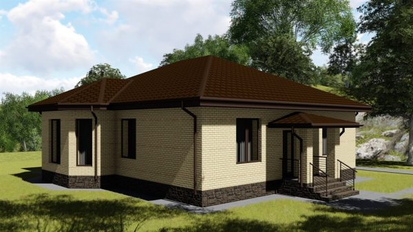 2. Проект дома B-015 Екстерьер Проект дома B-015 - фото 2